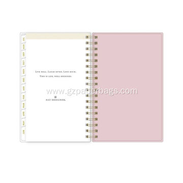 2024 Customizable Wirebound Weekly Diary Planner